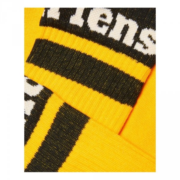 Skarpety Dr. Martens SOCKS ATHLETIC LOGO Yellow AC838703