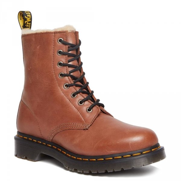 Buty Dr. Martens 1460 SERENA Tan Farrier 27782225 Ocieplane