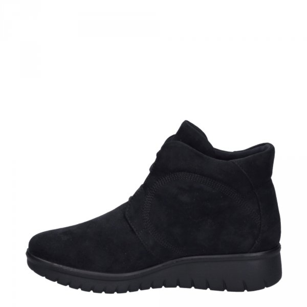 Botki damskie Josef Seibel CALAIS 80 skórzane czarny 55350 MA191 100