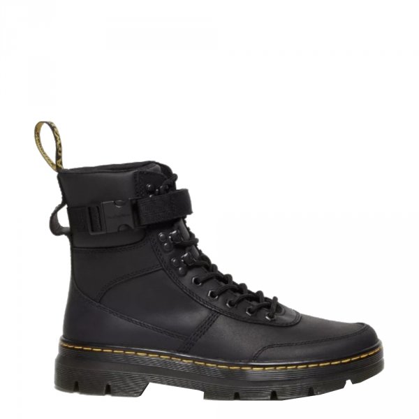 Buty Dr. Martens COMBS TECH Leather Black Wyoming &amp; Black Pu Polyurethane 27801001