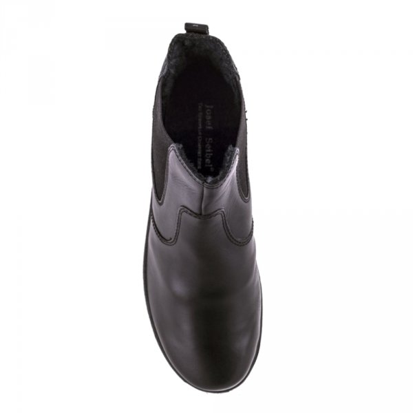 Sztyblety Josef Seibel FABIENNE 47 SCHWARZ Ocieplane 92462 VL905 600