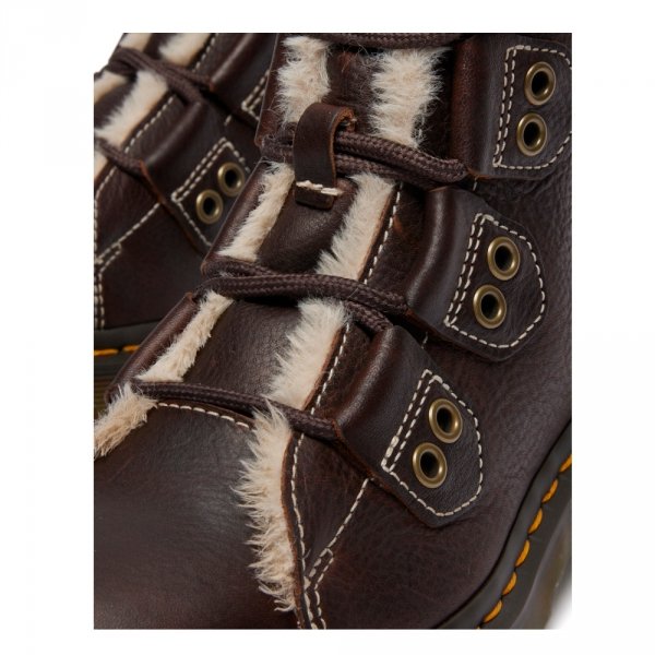 Buty Dr. Martens 1460 LTT FL 4 Tie Boot Dark Brown Grizzly 41417200