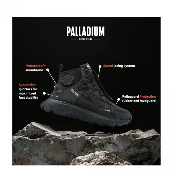 Buty Palladium THUNDER MD PRTCT WP+ Black 74394-008