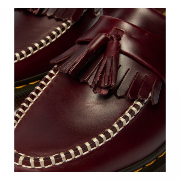 Półbuty Dr. Martens ADRIAN BEN TASSEL Cherry Red Orleans 42849600