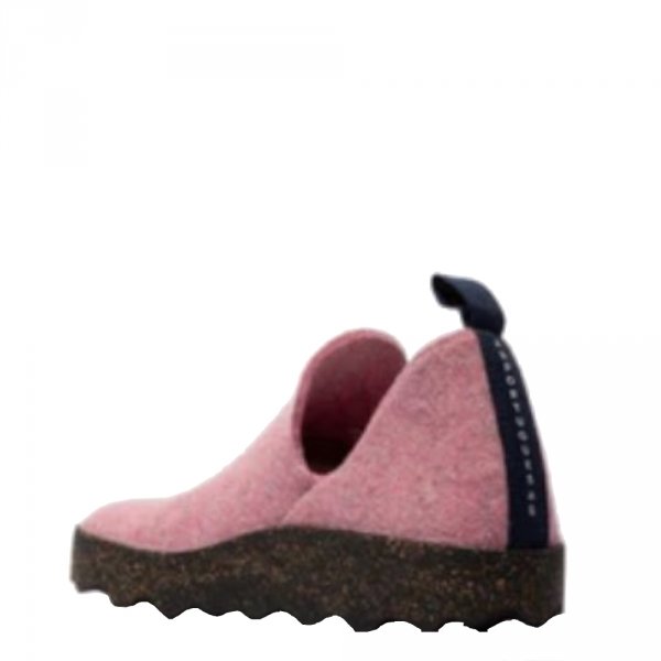 Buty Asportuguesas CITY L Pink Tweed Felt P018003089