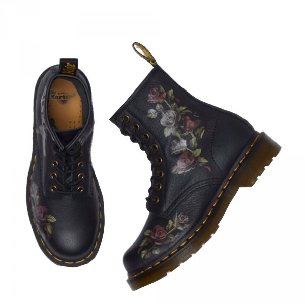 Buty Dr.Martens 1460 Decayed Roses Classic Tumbled Nappa 32070001