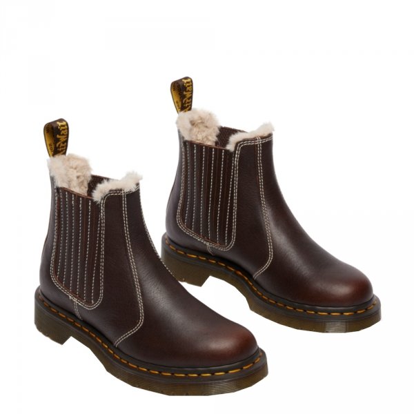 Buty Dr. Martens 2976 Leonore II Dark Brown Grizzly 41418200