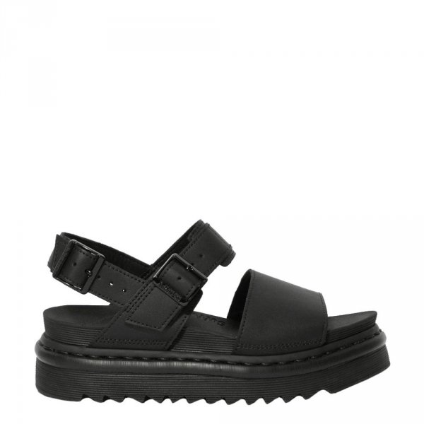 Sandały Dr. Martens VOSS Black Hydro Leather 23802001