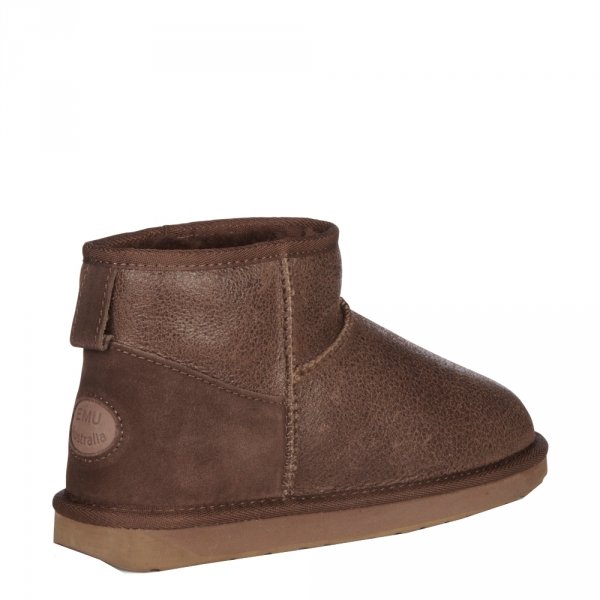 Buty EMU AUSTRALIA STINGER MICRO AVIATOR Oak Ocieplane