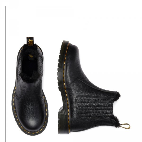 Buty Dr. Martens 2976 Leonore II Black Milled Nappa 41416001