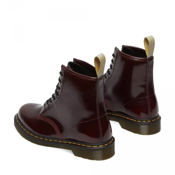 Buty Dr. Martens 1460 VEGAN Cherry Red Cambridge Brush 23756600