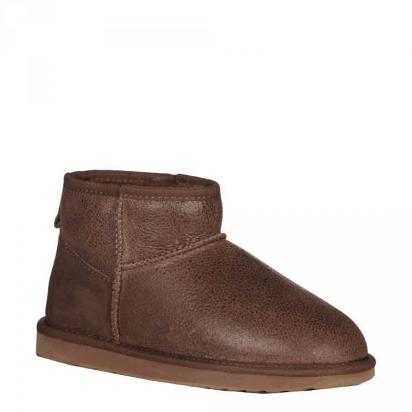 Buty EMU AUSTRALIA STINGER MICRO AVIATOR Oak Ocieplane