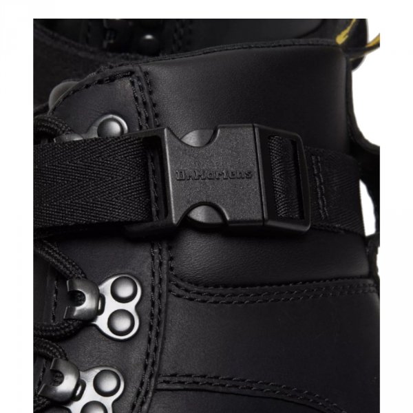 Buty Dr. Martens COMBS TECH Leather Black Wyoming &amp; Black Pu Polyurethane 27801001