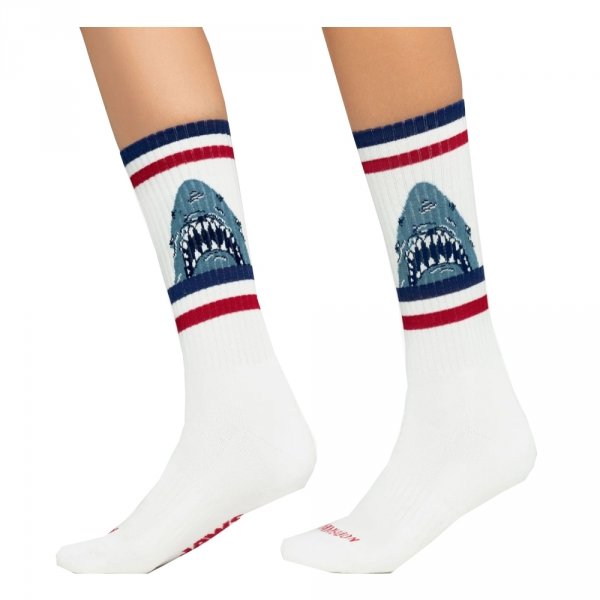 Skarpety Jimmy Lion JAWS White