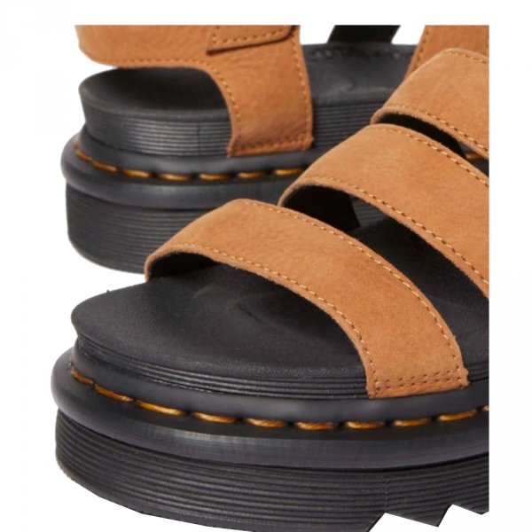 Sandały Dr. Martens BLAIRE Desert Brown Tumbled Nubuck 41123200
