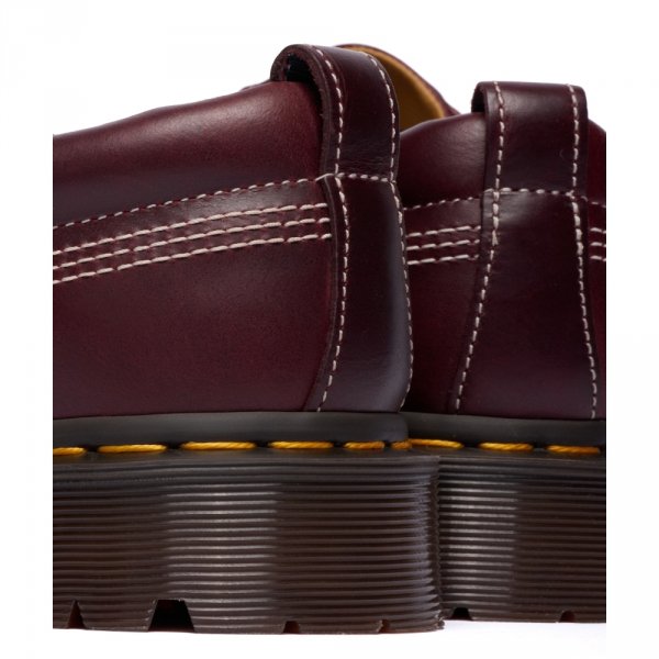 Półbuty Dr. Martens LOWELL Cherry Red Orleans 31817600