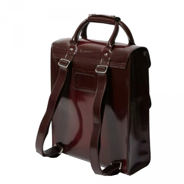 Plecak Dr. Martens VEGAN BACKPACK Cherry Red Oxford Rub Off AC989601