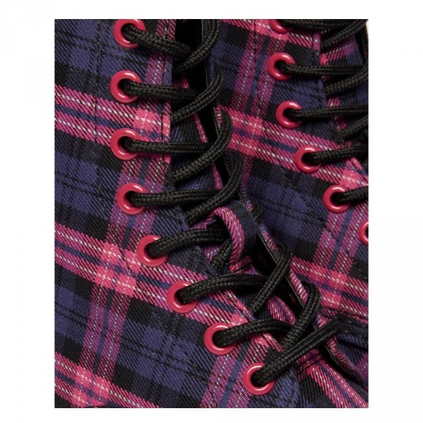 Buty Dr. Martens 1460 8 Eye Boot Pink Multi Tartan 41969650
