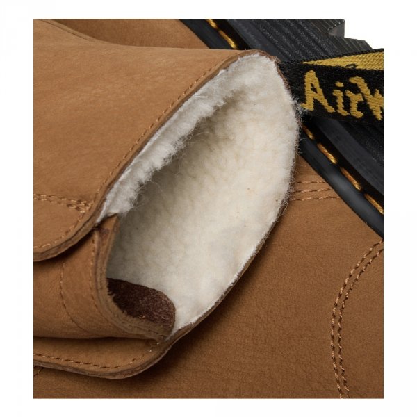 Buty Dr. Martens Zebzag Laceless WL Desert Brown Milled Nubuck WP 42019200