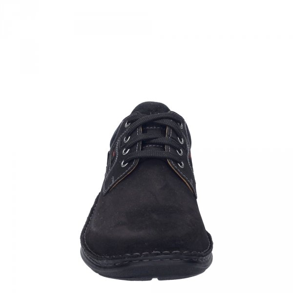 Półbuty męskie Josef Seibel NEW ANVERS 36 skórzane czarny 44936 518 100