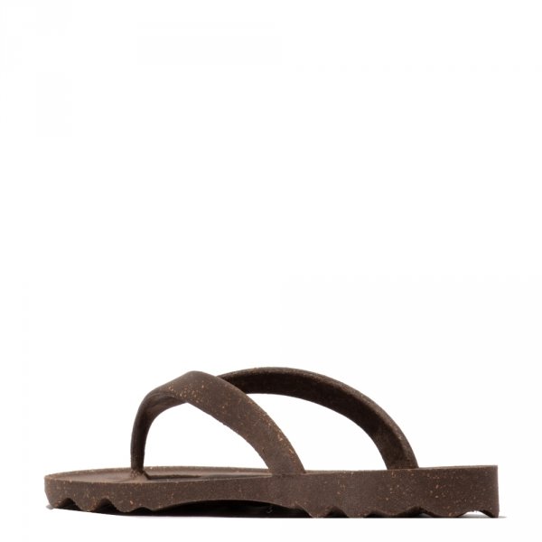 Klapki Asportuguesas EART L Brown P018289002