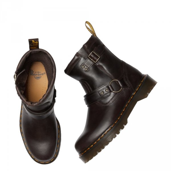 Buty Dr. Martens Anistone HRNS Dark Brown Crazy Horse  41870200