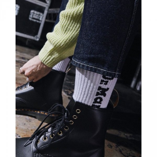 Skarpety Dr. Martens SOCKS VERTICAL LOGO White AD018100