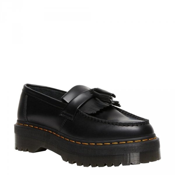 Półbuty Dr. Martens ADRIAN QUAD Black Smooth 27989001