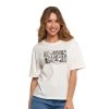 T-SHIRT DAMSKI OVERSIZE Z NADRUKIEM BD1900-037