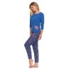 PIŻAMA NOCNA Z RĘKAWEM 3/4 PLUS SIZE PDD4500-007 - AW2024/25