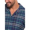 PIŻAMA MĘSKA W KRATKĘ PDM7000-001 - AW2024/25