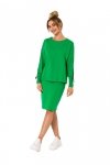 Moe M727 Bluza z lampasami - soczysta zieleń