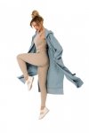 Moe M729 Bluza długa jak parka - agawa