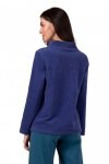 BeWear B268 Bluza z wysokim kołnierzem - indygo