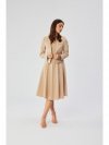 Stylove S368 Krótka marynarka bez zapięcia - beżowa