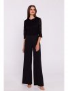 Stylove S381 Kombinezon z koronkową górą - czarny