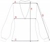 Moe M831 Welurowa bluzka z dekoltem typu halter neck - czarna