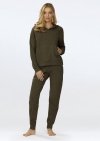 D Karen KOMPLET SEATTLE KHAKI BAWEŁNA