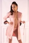 LivCo Corsetti Fashion Ariladyen Pink LC 90568 Scallo Collection szlafrok