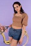 Merribel Presca Camel B52 bluzka