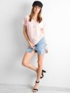 T-shirt-RV-TS-4662.86-jasny różowy rozmiar - S