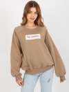Bluza-EM-BL-N652.46-ciemny bezowy rozmiar - S/M