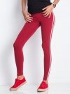 Leginsy-RV-LG-4954.53-bordowy rozmiar - XL