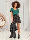 T-shirt-RV-TS-4832.35P-ciemny zielony rozmiar - L
