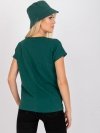 T-shirt-RV-TS-4832.35P-ciemny zielony rozmiar - S