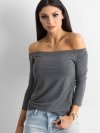 Bluzka-RV-BZ-4692.99-ciemny szary rozmiar - L