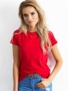 T-shirt-RV-TS-4623.86-czerwony rozmiar - XS