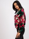 Bluzka-DHJ-BZ-6033-1.49P-ciemny zielony rozmiar - ONE SIZE