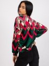 Bluzka-DHJ-BZ-6033-1.49P-ciemny zielony rozmiar - ONE SIZE