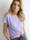 T-shirt-RV-BZ-4622.28-jasny fioletowy rozmiar - XS